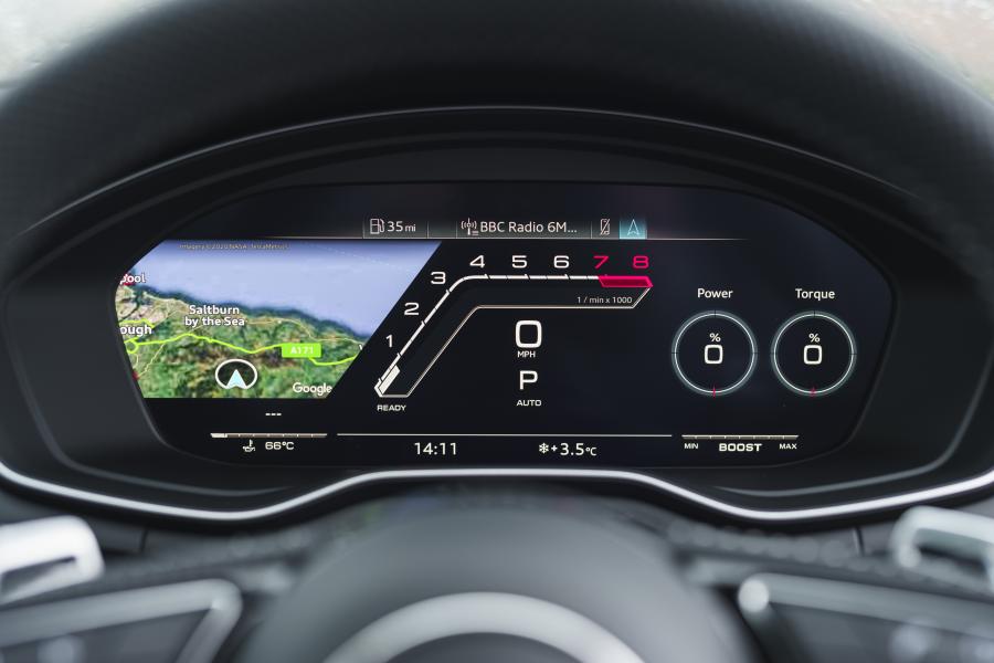 Панель приборов Audi RS4 Avant (B9) 2020 года  (UK) (фото 22 из 99)